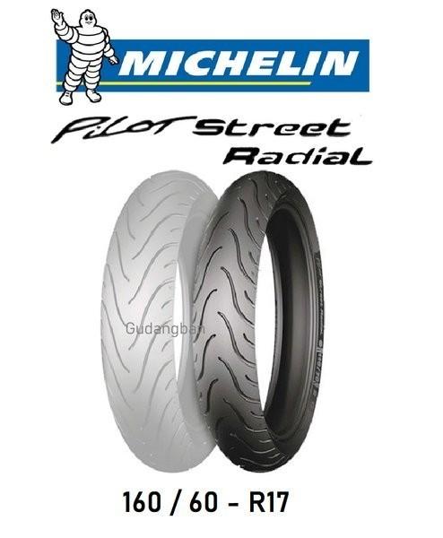 Ban michelin pilot street radial 160/60-17 ninja250 r25 cbr250rr DR