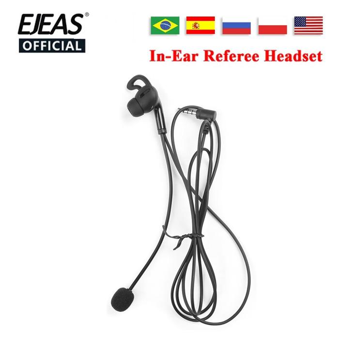 EJEAS FBIM Handsfree Referee Headset Earphone