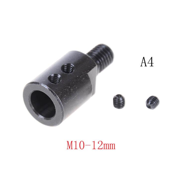 Batang M10 Punjung Mandrel Konektor Adaptor Alat Pemotong 5 Mm