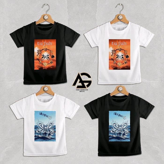 Kaos Slank Anak - Slank Kids - Akugilastore - Slank Album Tujuh - Satu Satu