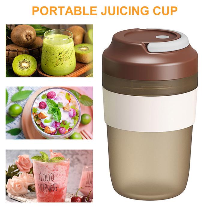 400ml Electric Juicer Portable Smoothie Blender Rechargeable Mini