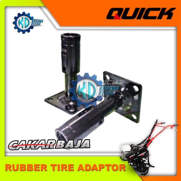RUBBER TIRE ADAPTOR SUB ASSY, CAKAR BAJA (SP) - SAMBUNGAN RODA - AS RODA - ADAPTOR RODA - CAKAR BAJA