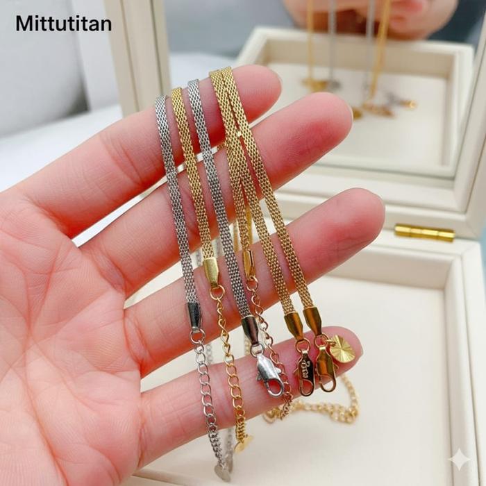 Gelang Rantai Pasir Kait Lobster Embos 750