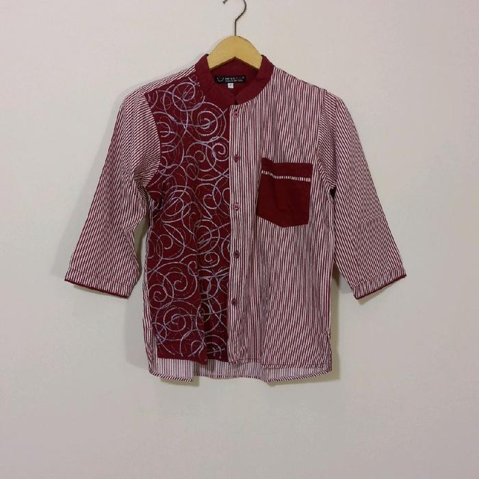 Next Up Baju Koko Anak Laki Laki Bordir Size 8