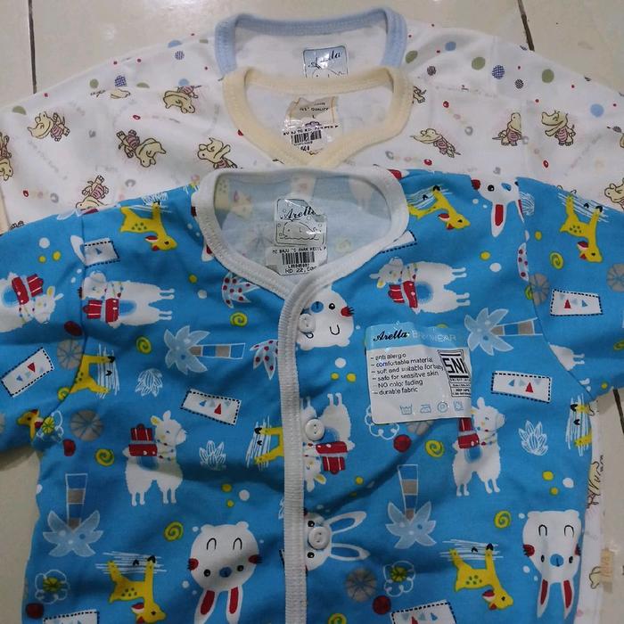 Baju Bayi Arella size L muat bb sampai 9 kg