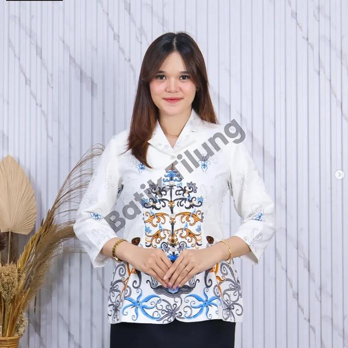 Blus kalteng motif dayak kalteng
