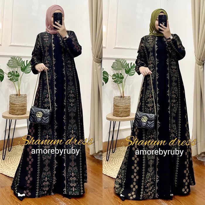 Shanum dress gamis amore by ruby / shanum dress / amore by ruby / amorebyruby