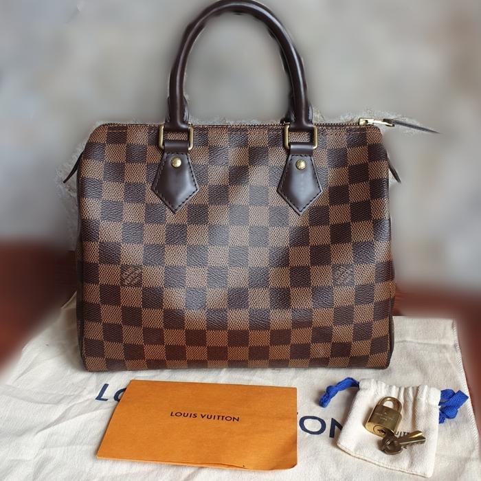 VVGC!! LV SPEEDY 25 DAMIER 2019 FULLSET (NO BOX ONLY)