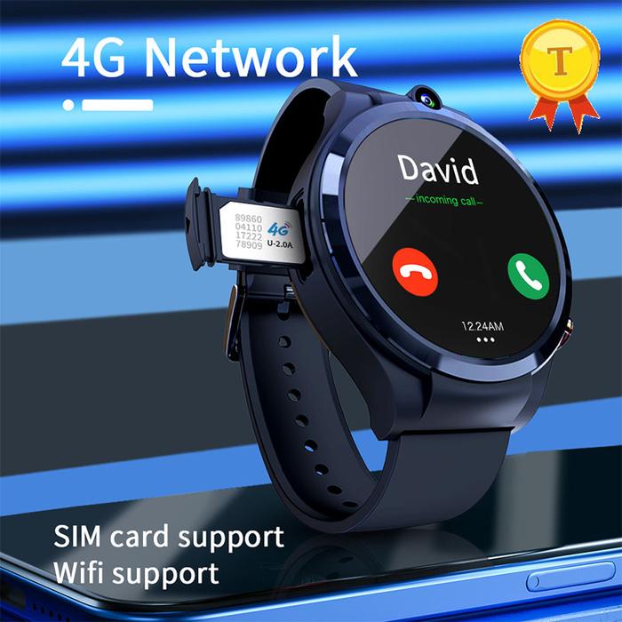 NEW new fashion 4G GPS WIFI Business Smart Watch 4GB RAM 128GB