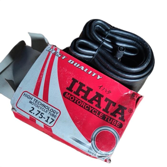 IHATA Ban Dalam 275-17 IHATA Made in Indonesia SNI High Technology Motorcycle Tube 2.75-17