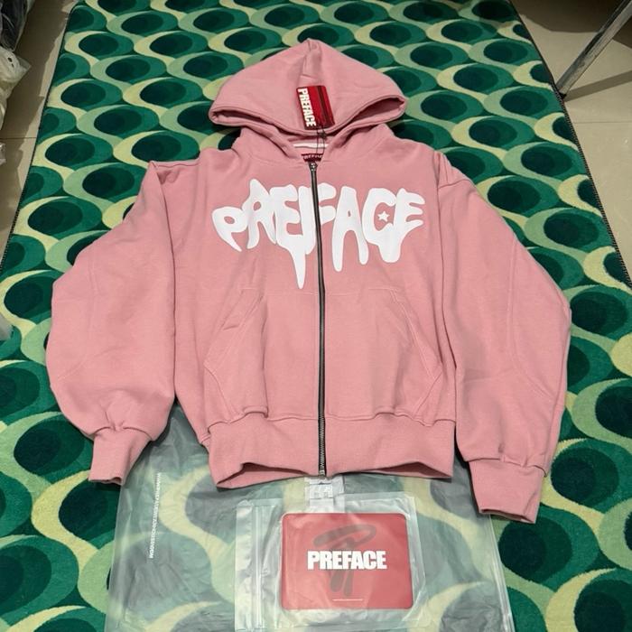 Hodie zip preface new pink