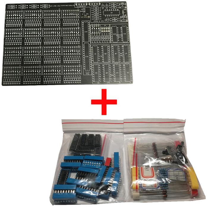 CPU DIY kit TD4 DIY CPU kit (PCB and all components) Make a simple