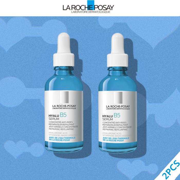 2PCS La Roche Posay Hyalu B5 Facial Serum Vitamin B5 Rep