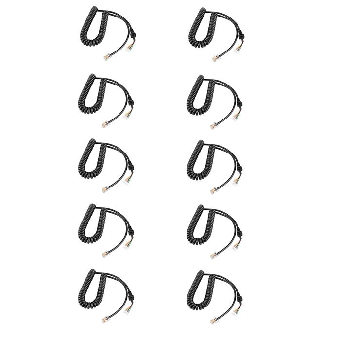10Pcs for FT-7800 FT-8800 FT-8900 Car Radio MH-42 MH-48 Speaker Mic