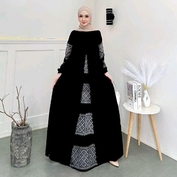 GAMIS TWIL ORI GAMIS TERBARU 2024 GAMIS LEBARAN GAMIS MEWAH GAMIS MODEL TERBARU UNTUK LEBARAN MODEL 