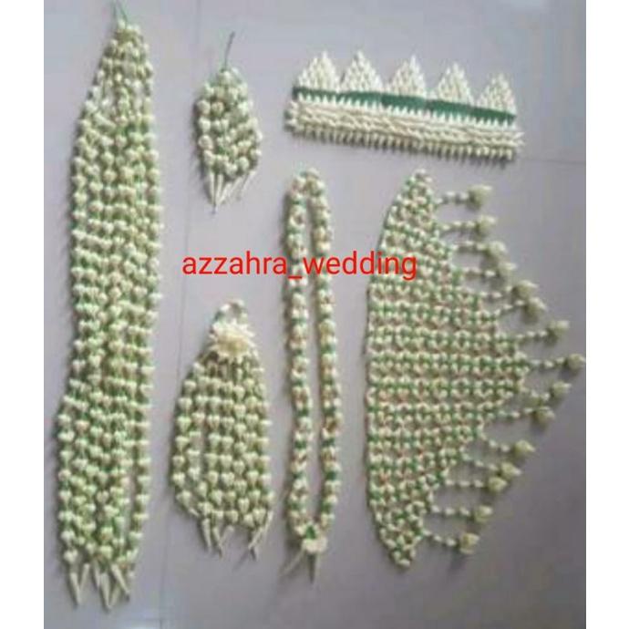 READY STOCK MELATI PENGANTIN SUNDA HALUS PREMIUM,RONCE BUNGA MELATI SUNDA PALSU(IMITASI)