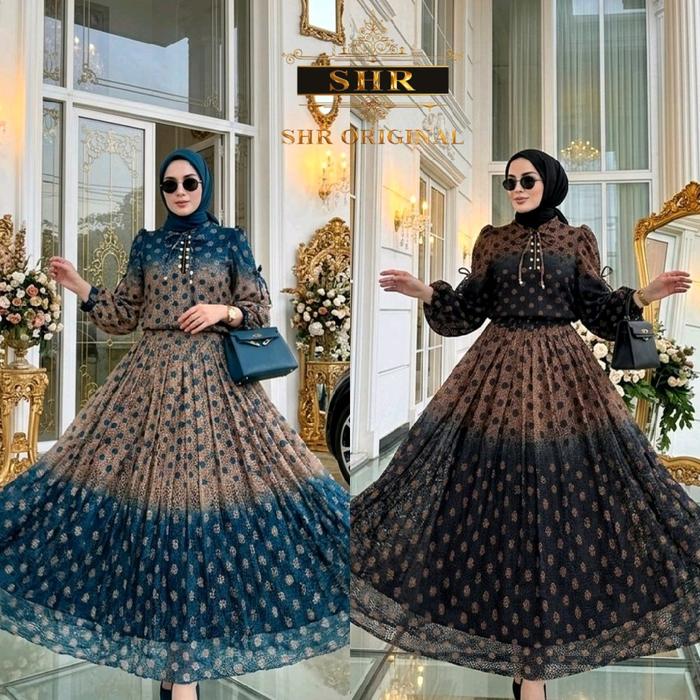 READY!!!TERBARU SETELAN ROK BROKAT POLKADOT 100%ORI SHR