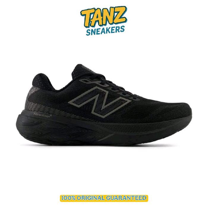 SEPATU LARI RUNNING NB FRESH FOAM X 880 V15 BLACK ORIGINAL BNIB RESMI