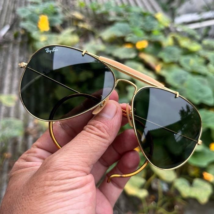 Ray Ban Aviator B&L usa orjinal size 58m kondisi mulus
