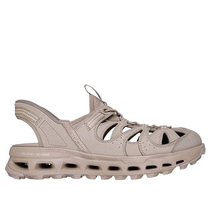 Sandal Skechers Slip-Ins Glide-Step Trail Sandal - Tan Sendal Pria SKE237473TAN