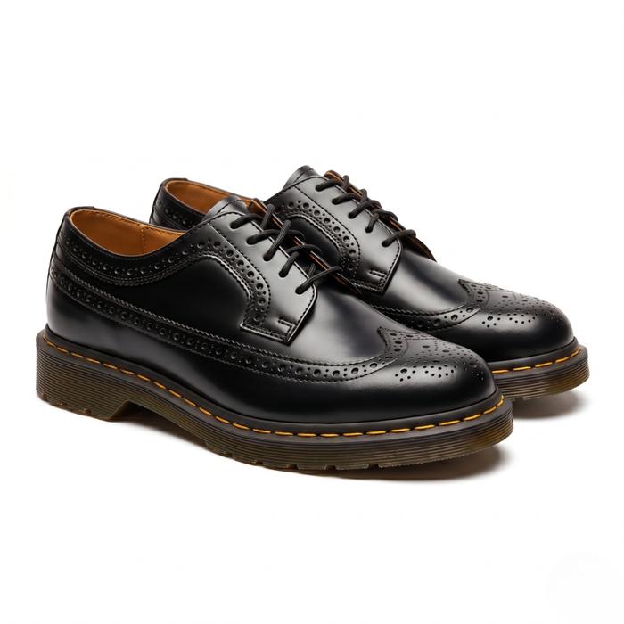 The Don's House BLACKLISTED Leather Boots Shoes - Sepatu Formal Pria Wanita Boots Low Loafer Kulit P