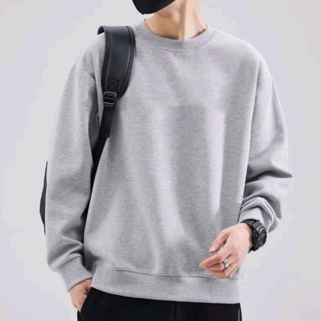 Sweater POLOS Pria Wanita Big Size S - 6XL Oversized BISA CUSTOM WARNA & BISA CUSTOM SABLON INISIAL 