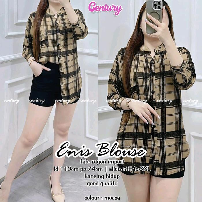 ENIS BLOUSE CENTURY BAHAN RAYON