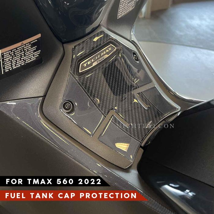 Central pedal protection Sticker 3D Tank pad Stickers Oil Gas