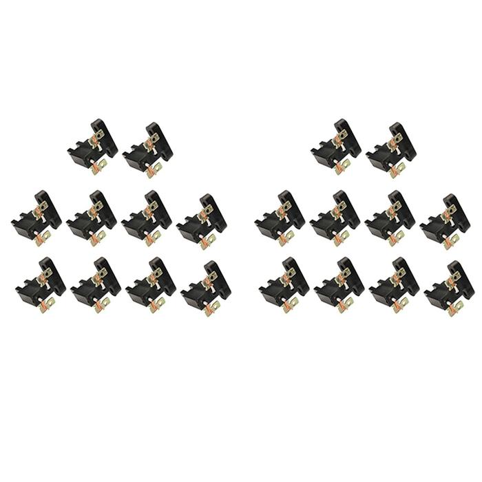20Pcs Universal Carbon Brush For 5/6/7/8KW Chinese Generator AVR