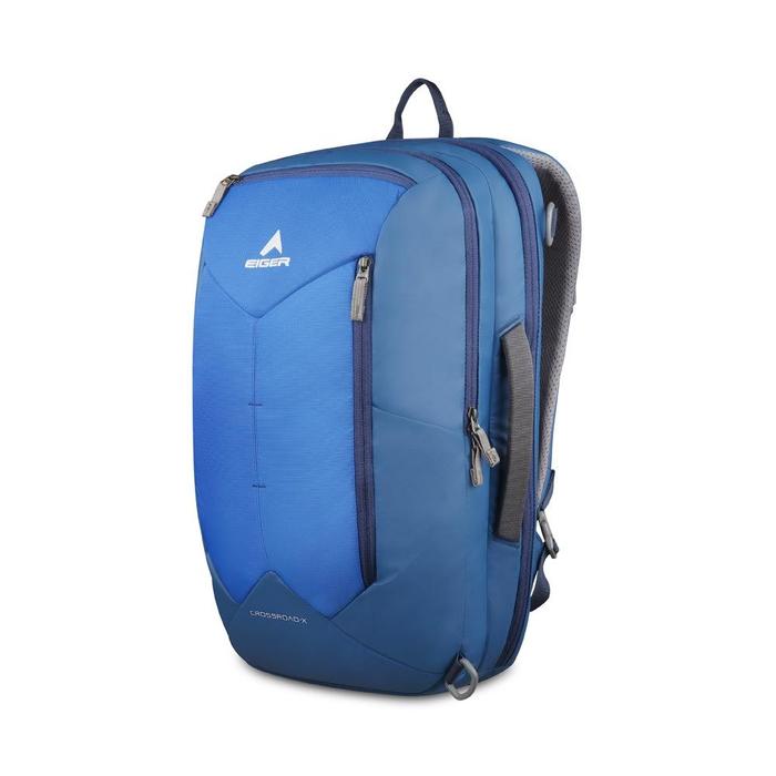 Tas Ransel Pria Eiger Crossroad X Trilogic Backpack 24 Liter Tahan Air Dengan Kompartemen Reflektif 