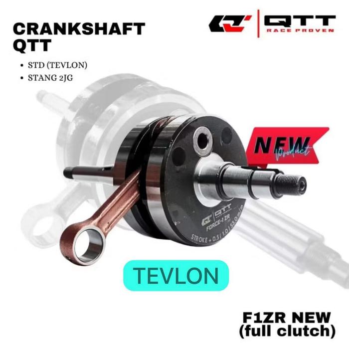 ASKRUK QTT RACING FIZR F1ZR FIZ R NEW FULL CLUTCH + STANG TEVLON STD / 0,5 / 0,8 / 1 MM CONROD MODEL