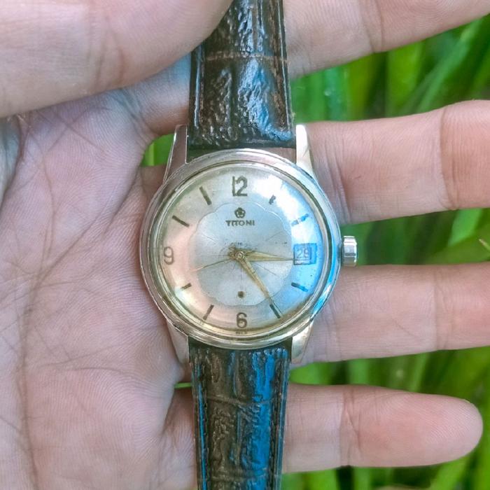 Jam Tangan Original Titoni Automatic Vintage