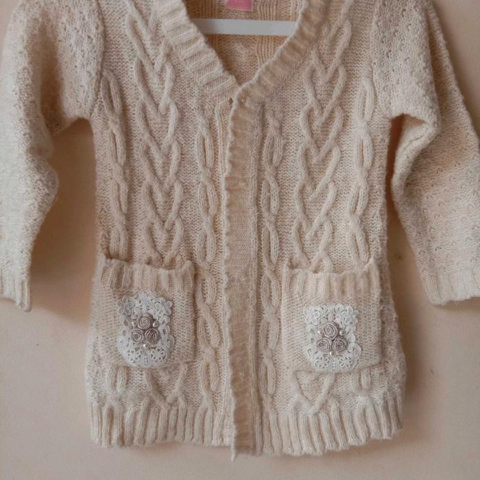 Cardigan anak axes femme 9-10 tahun