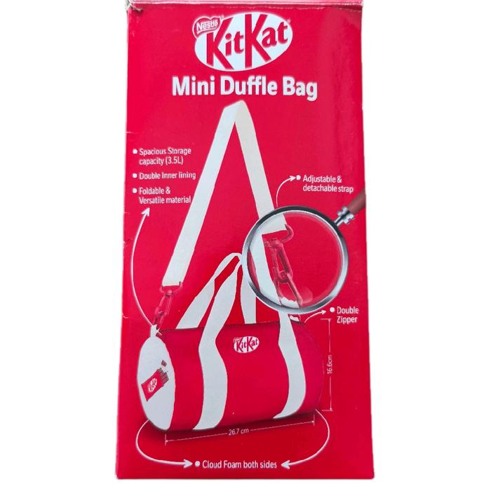 kitkat mini duffle bag tas selempang