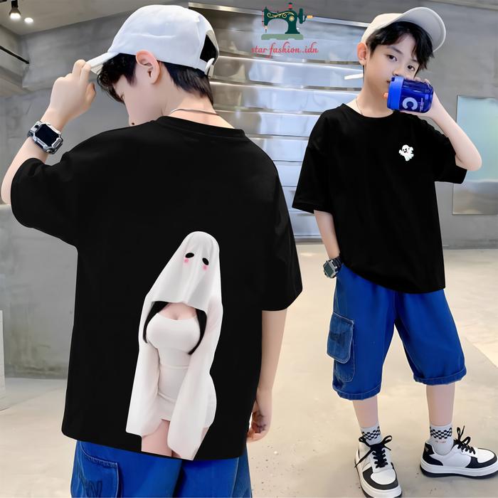 KAOS ANAK HANTU KUNTILANAK MERESAHKAN / KAOS Distro Anak Viral