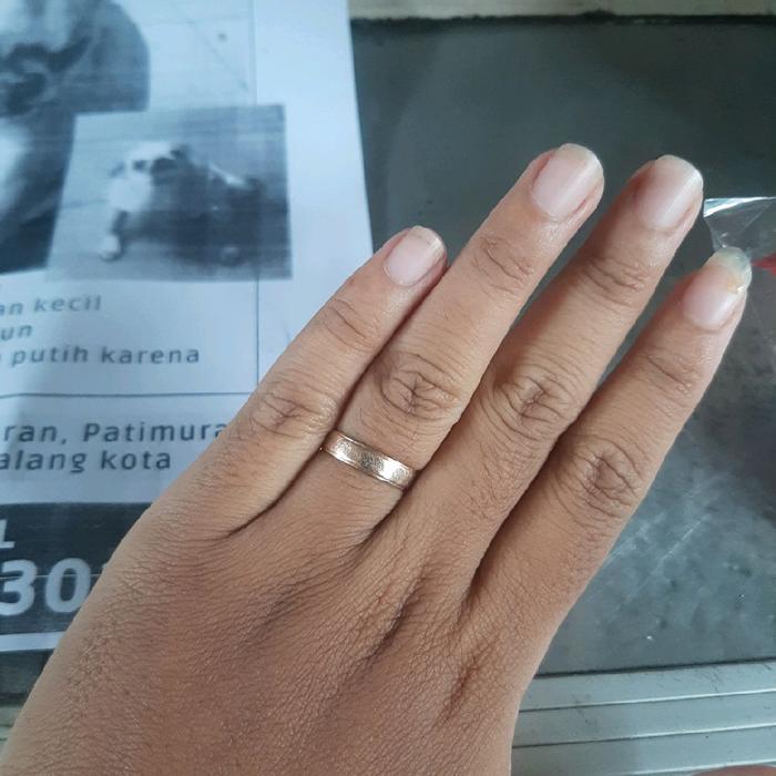 cincin emas 1 gram cincin wanita warna gold wanita