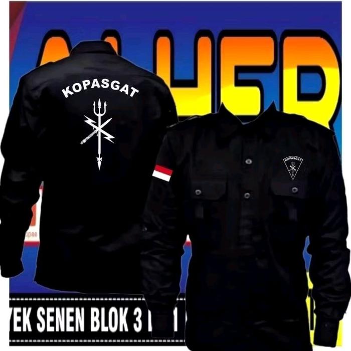 pul bordir Kemeja KOPASGAT baju KOPASGAT seragam KOPASGAT Pdh KOPASGAT Pdl KOPASGAT kemeja kerja KOP