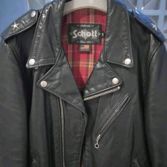 Schott Perfecto SOLD Original Jaket Hitam Pria