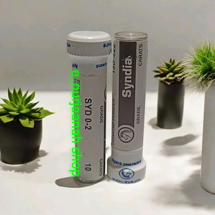 Serbuk Intan Syindia Grade A+ Macro 02 untuk Poles Batu Mulia dan Akik Kualitas Terbaik