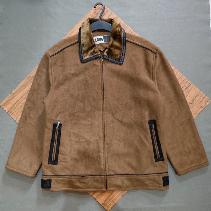 casual Jacket lone suede Pria