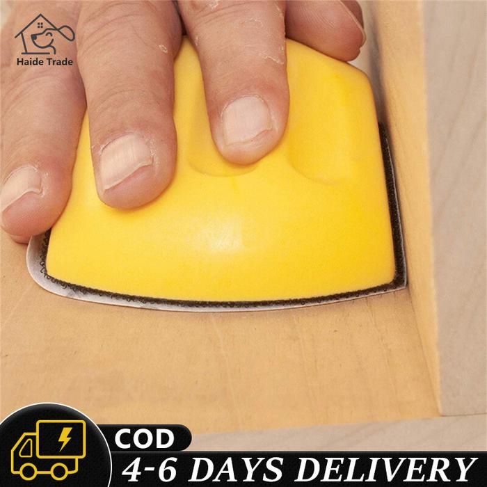 5-Inch/6-Inch Hand Amplas Blok Semprot Cat Grinding Blok Alat Abrasif