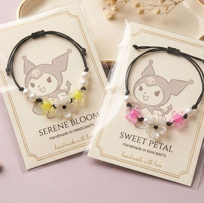 Gelang mutiara manik mute