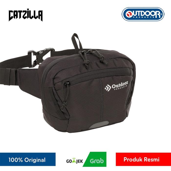 Tas Pinggang Outdoor Products ODP Essential Waistpack Black