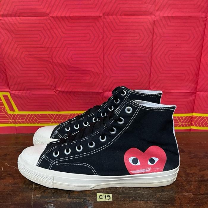 Sepatu second ori converse X CDG ctas 70s high size 42