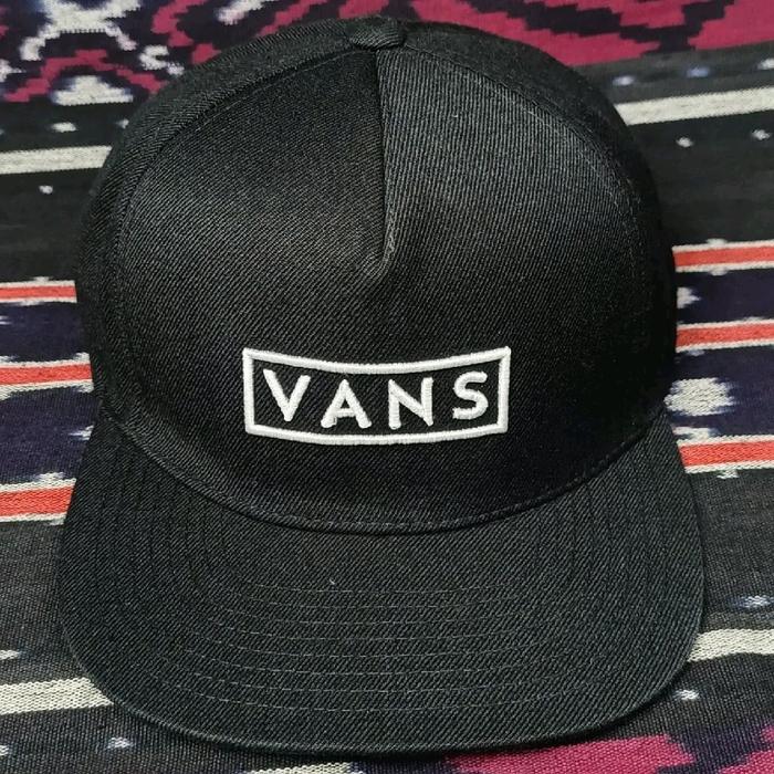 Topi Vans Easy Box Snapback Hat Second Original