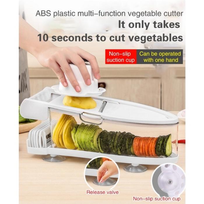 Multifunctional vegetable cutter grater Vegetable Slicer Easy Clean