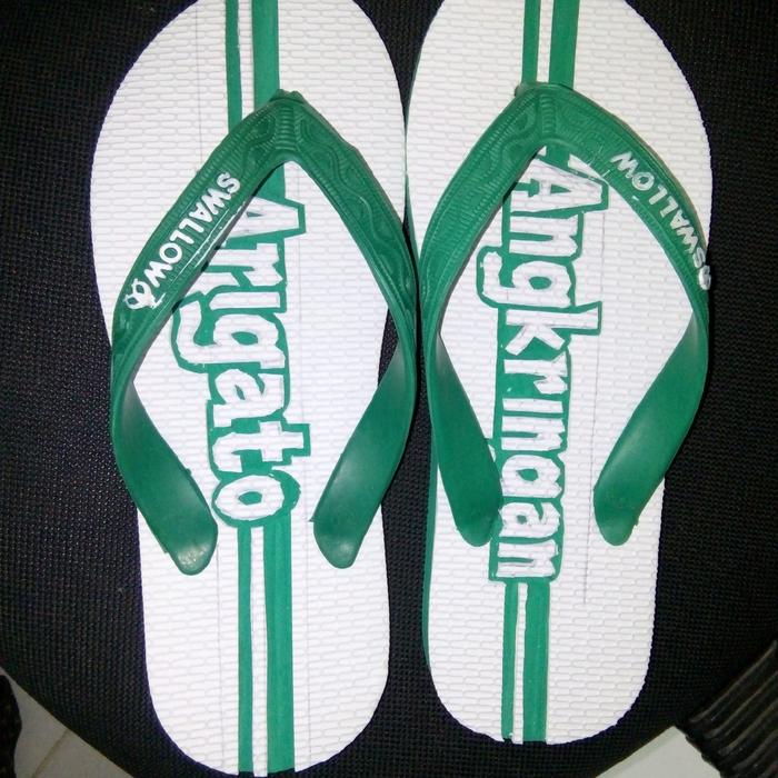 Sandal Swallow Ukir Custom Tulisan, Tulisan Keren Dan Murah Sandal Swallow Sendal