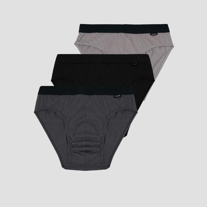 Cole Elastic Cotton Solid 3Pk Celana Dalam Pria 123372904