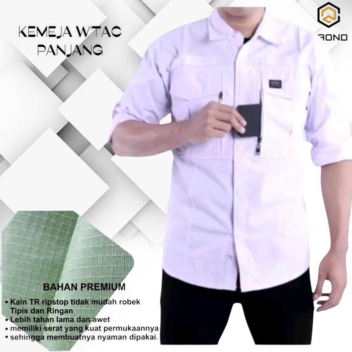 KEMEJA TACTICAL W'TAC - LENGAN PANJANG - KEMEJA W Tac - TACTICAL - 511