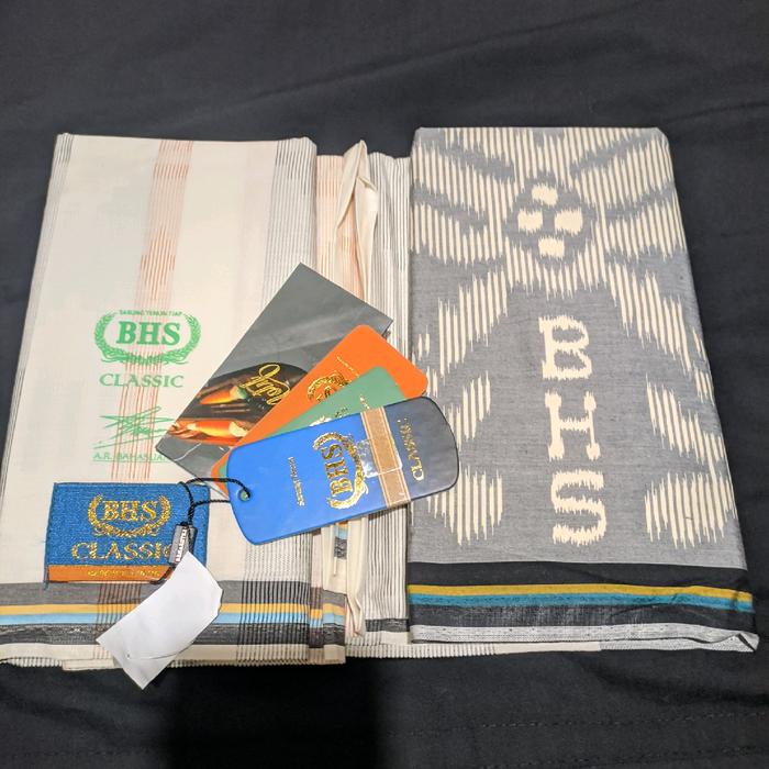Sarung BHS Classic Kwg Dby Gold masih ada TTDnya